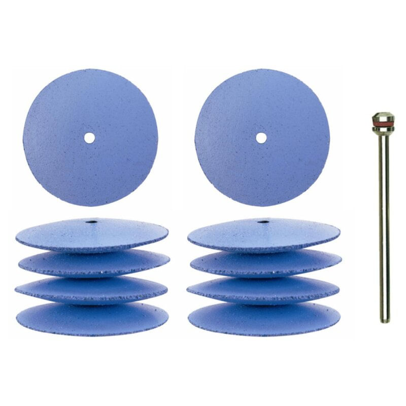 Casa si Gradina - Constructii - Scule electrice si accesorii - Accesorii polizare si slefuire - Set discuri abrazive pentru metal, slefuire fina Proxxon 28293, Ø22 mm, 11 piese - Infinity.ro