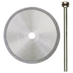 Casa si Gradina - Constructii - Scule electrice si accesorii - Accesorii polizare si slefuire - Disc diamantat continuu, taiere ceramica, fibra de sticla, plastic Proxxon 28840, O20 mm - Infinity.ro