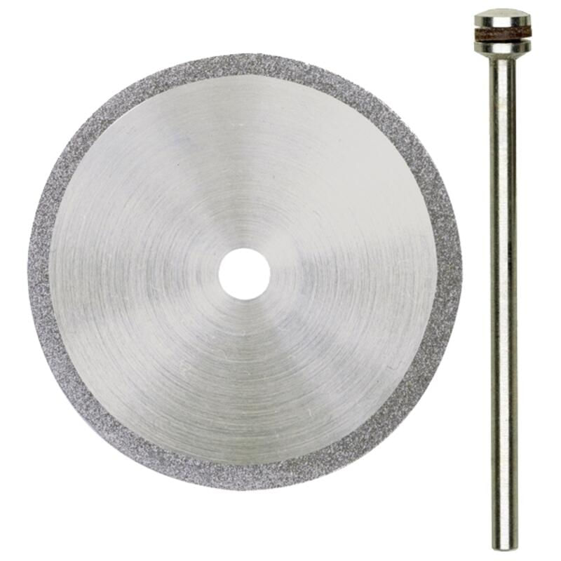 Casa si Gradina - Constructii - Scule electrice si accesorii - Accesorii polizare si slefuire - Disc diamantat continuu, taiere ceramica, fibra de sticla, plastic Proxxon 28840, O20 mm - Infinity.ro