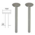 Casa si Gradina - Constructii - Scule electrice si accesorii - Accesorii polizare si slefuire - Set freze dinotel-wolfram-vanadiu in forma de discMicromot Proxxon 28727, Ø10 mm, 2 bucati - Infinity.ro