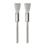 Casa si Gradina - Constructii - Scule electrice si accesorii - Accesorii polizare si slefuire - Set perii din otel inoxidabil, slefuire metal Proxxon 28955, Ø8 mm, 2 bucati - Infinity.ro