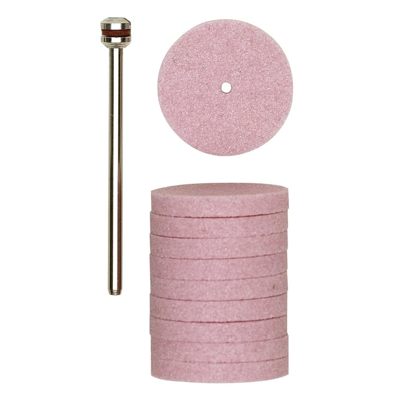 Casa si Gradina - Constructii - Scule electrice si accesorii - Accesorii polizare si slefuire - Set discuri abrazive pentru metal Proxxon 28302, Ø22 mm, 11 piese - Infinity.ro