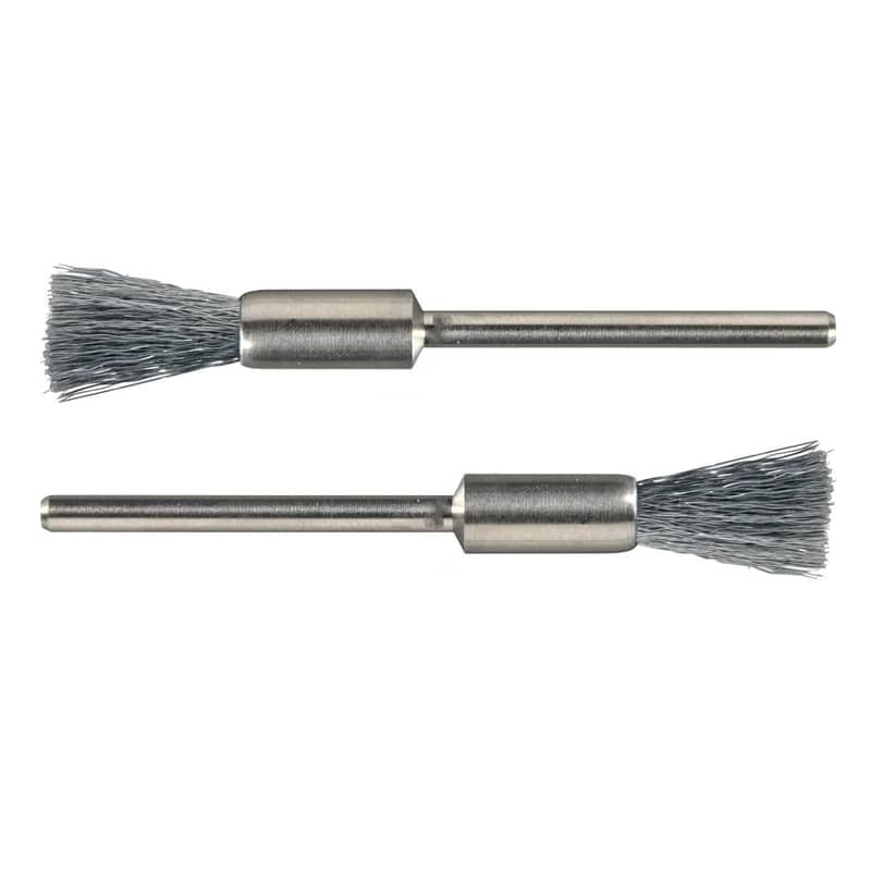 Casa si Gradina - Constructii - Scule electrice si accesorii - Accesorii polizare si slefuire - Set perii din otel inoxidabil, slefuire metal Proxxon 28955, Ø8 mm, 2 bucati - Infinity.ro