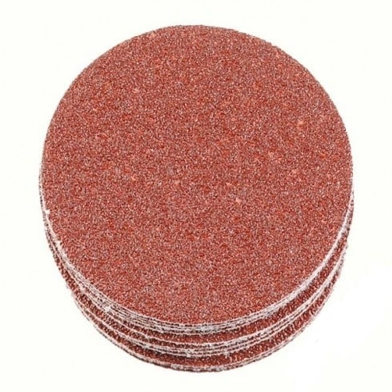 Casa si Gradina - Constructii - Scule electrice si accesorii - Accesorii polizare si slefuire - Set discuri abrazive autoadezive pentru LHW Proxxon 28549, Ø50 mm, granulatie K80, 12 bucati - Infinity.ro