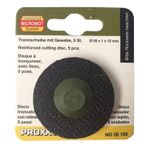 Casa si Gradina - Constructii - Scule electrice si accesorii - Accesorii polizare si slefuire - Set discuri din corindon pentru pentru LHW si KG 50, taiere otel, materiale neferoase Proxxon 28155, Ø50 mm, 5 bucati - Infinity.ro