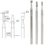 Casa si Gradina - Constructii - Scule electrice si accesorii - Accesorii polizare si slefuire - Set freze din carbura de tungsten Micromot Proxxon 28752, Ø1.2-Ø2.3 mm, 3 piese - Infinity.ro