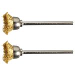 Casa si Gradina - Constructii - Scule electrice si accesorii - Accesorii polizare si slefuire - Set perii din bronz, slefuire metal Proxxon 28963, Ø13 mm, 2 bucati - Infinity.ro