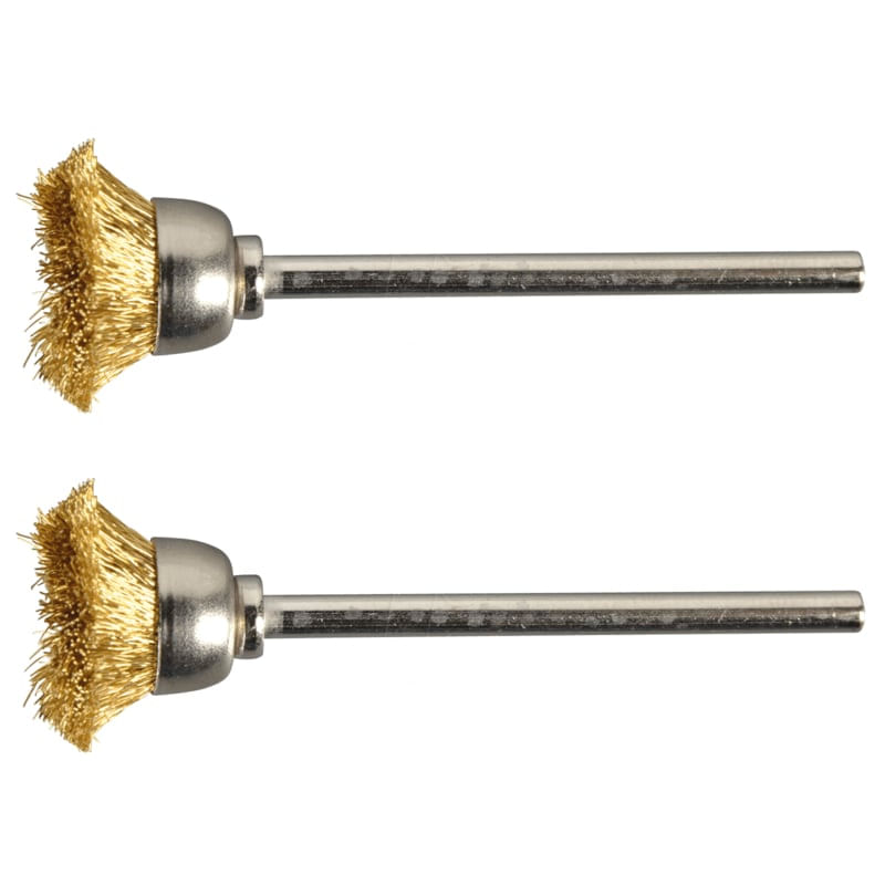 Casa si Gradina - Constructii - Scule electrice si accesorii - Accesorii polizare si slefuire - Set perii din bronz, slefuire metal Proxxon 28963, Ø13 mm, 2 bucati - Infinity.ro