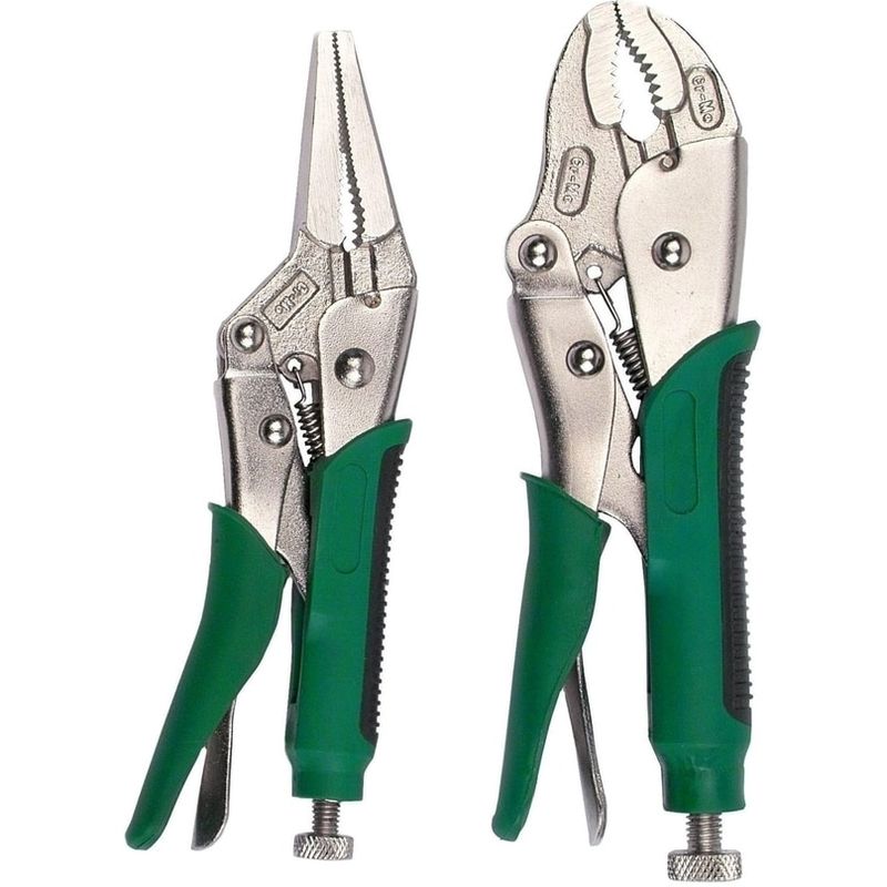 Casa si Gradina - Constructii - Scule de mana si unelte - Clesti si patenti - Set clesti autoblocanti Mannesmann 10522, 160-180 mm, 2 piese - Infinity.ro