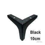 Casa si Gradina - Mobilier - Feronerie si accesorii mobila - Picior mobilier Taylor negru mat 100 mm - Infinity.ro