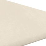 Casa si Gradina - Gradina si terasa - Garduri, panouri si accesorii - Panouri de perete 12 buc. crem, 30x30 cm catifea, 1,08 m² - Infinity.ro