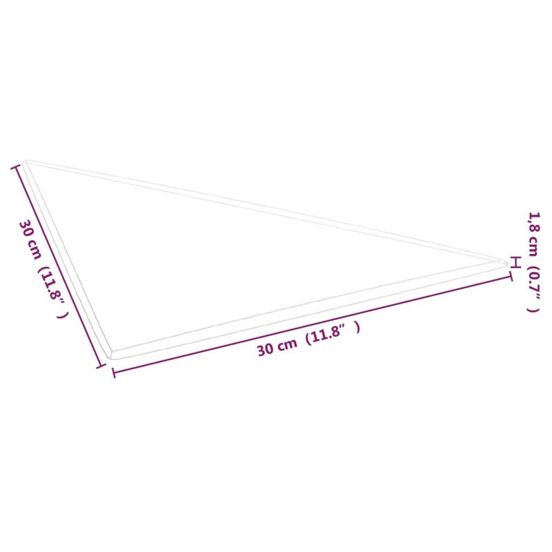 Casa si Gradina - Gradina si terasa - Garduri, panouri si accesorii - Panouri de perete 12 buc. crem, 30x30 cm catifea, 1,08 m² - Infinity.ro