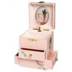 Jucarii, Copii si Bebe - Jucarii si jocuri - Jucarii de rol - Frumusete, bijuterii si accesorii fetite - Cutie muzicala Flori Cires - 3 sertare - Infinity.ro