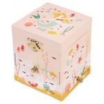 Jucarii, Copii si Bebe - Jucarii si jocuri - Jucarii de rol - Frumusete, bijuterii si accesorii fetite - Cutie Muzicala Sirena - 3 sertare - Infinity.ro