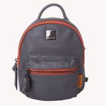 Fashion, accesorii si bijuterii - Femei - Accesorii femei - Genti si rucsacuri femei - Rucsac dama Daisy 17x16x9 cm gri inchis - Infinity.ro