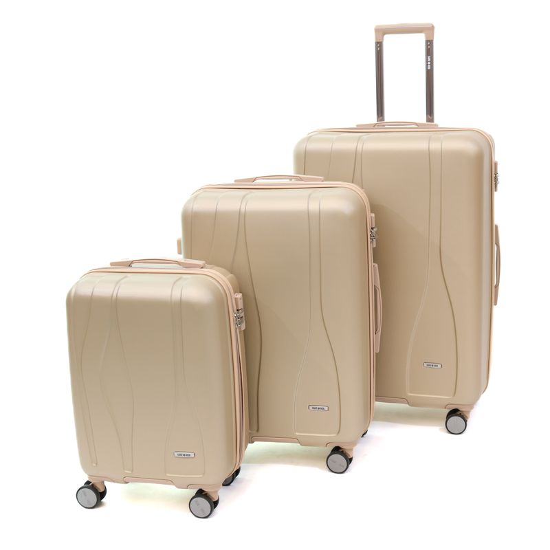 Sport si Outdoor - Articole de voiaj - Trolere - Troler Civic 55x36x22 cm, 2.45 kg, auriu - Infinity.ro