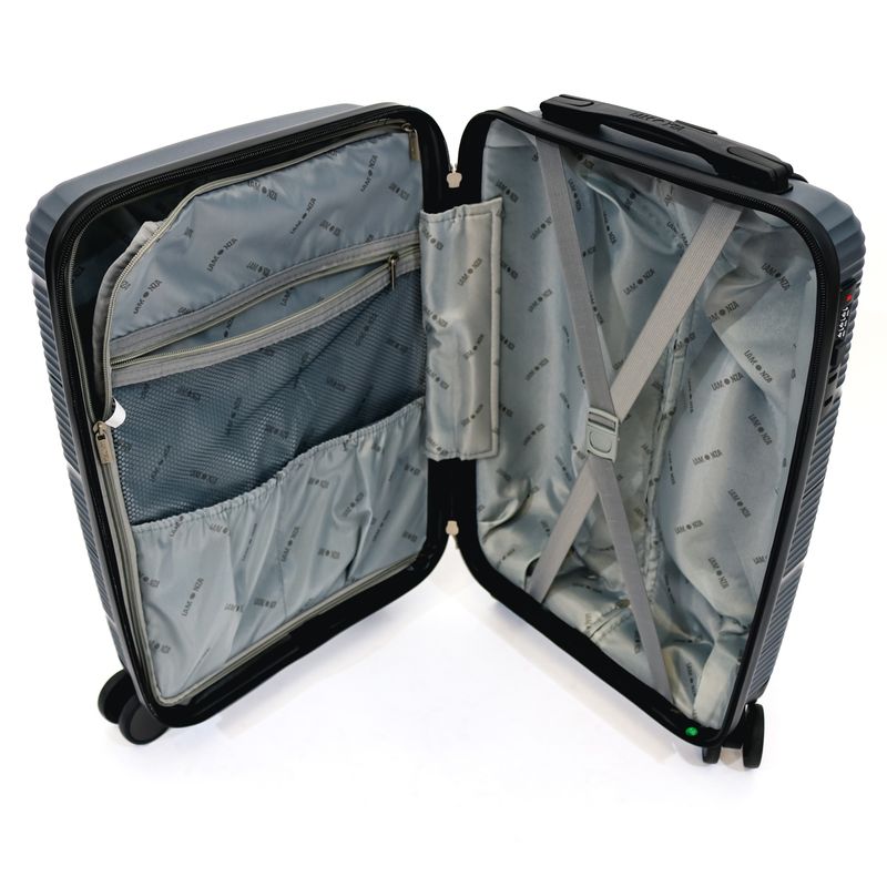 Sport si Outdoor - Articole de voiaj - Trolere - Troler Reno 55x34x21cm 2.7 kg, gri - Infinity.ro