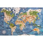 Jucarii, Copii si Bebe - Jucarii si jocuri - Jocuri si puzzle - Puzzle - Micro puzzle Londji-600 piese continente - Infinity.ro