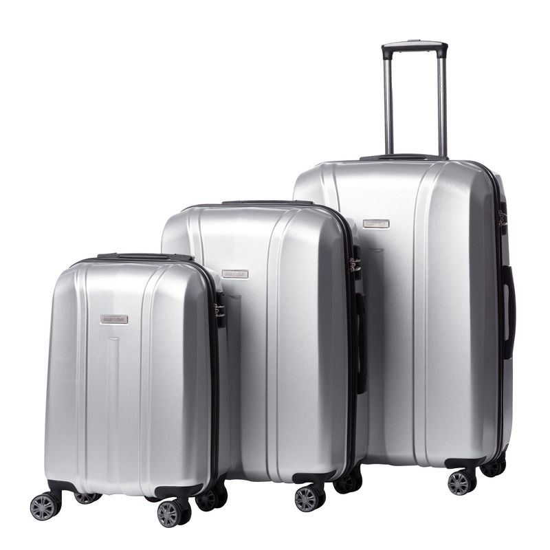 Sport si Outdoor - Articole de voiaj - Trolere - Troler Swank 55x35x24 cm, 2.55 kg, argintiu - Infinity.ro