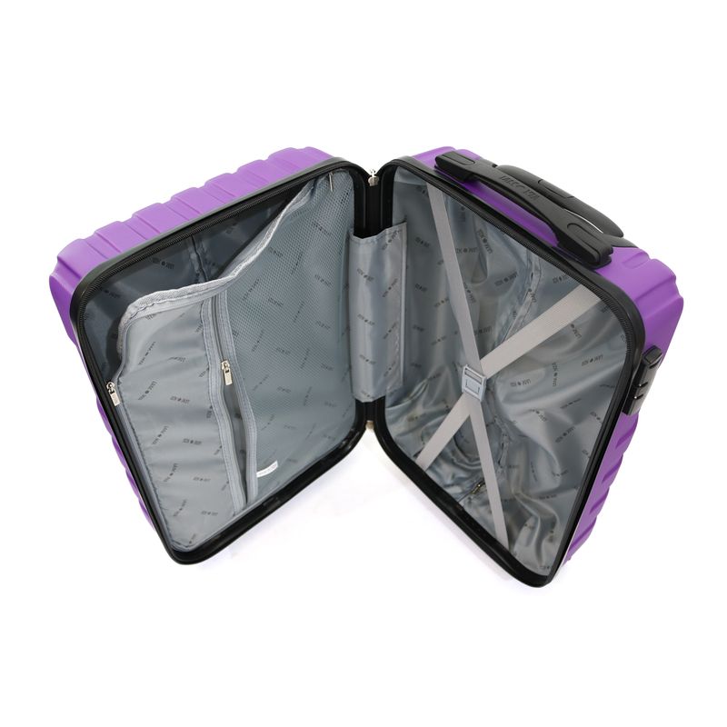 Sport si Outdoor - Articole de voiaj - Trolere - Troler Malibu 55x36x23 cm 2.6 kg, mov - Infinity.ro