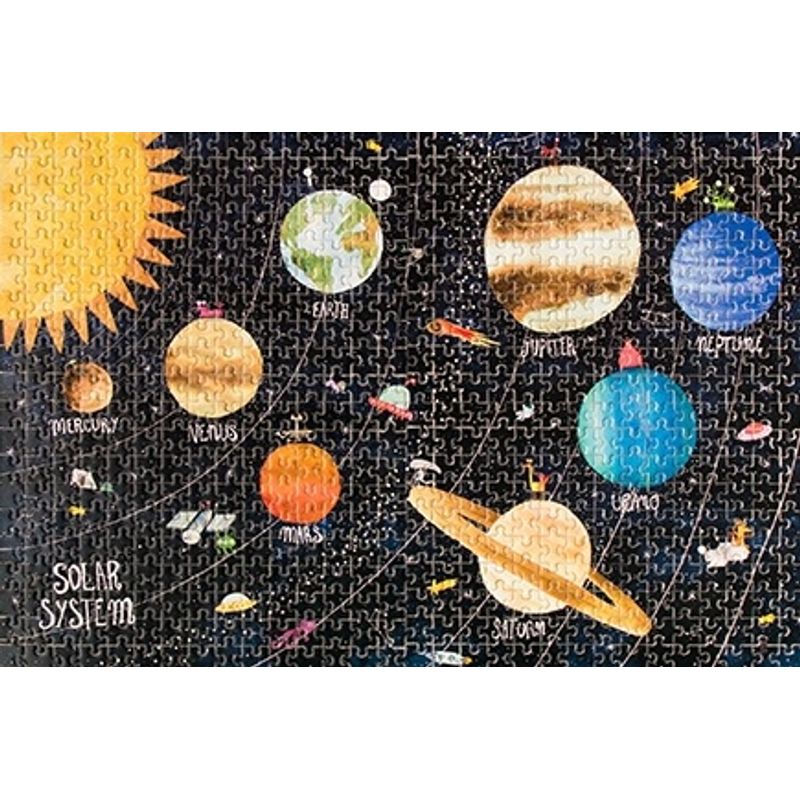 Jucarii, Copii si Bebe - Jucarii si jocuri - Jocuri si puzzle - Puzzle - Micro puzzle Londji-600 piese cosmos - Infinity.ro
