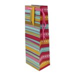 Market - Cadouri - Pungi cadou si accesorii - Punga bauturi Clairefontaine Summer Stripe - Infinity.ro