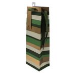 Market - Cadouri - Pungi cadou si accesorii - Punga bauturi Clairefontaine Green Stripe - Infinity.ro