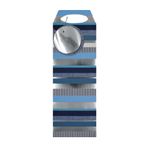 Market - Cadouri - Pungi cadou si accesorii - Punga bauturi Clairefontaine Male Stripe Champagne - Infinity.ro