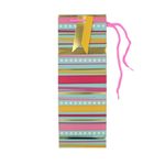 Market - Cadouri - Pungi cadou si accesorii - Punga bauturi Clairefontaine Summer Stripe - Infinity.ro