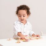 Jucarii, Copii si Bebe - Jucarii si jocuri - Jocuri si puzzle - Puzzle - Puzzle lemn Ferma 9 piese - Infinity.ro