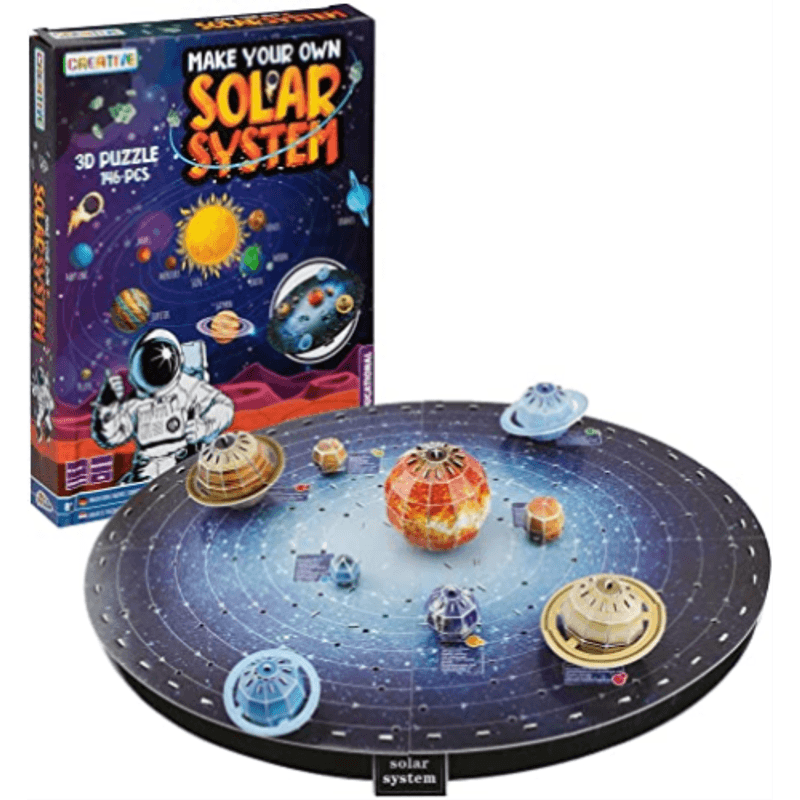 Jucarii, Copii si Bebe - Jucarii si jocuri - Jocuri si puzzle - Puzzle - Puzzle 3D - Sistemul solar (146 piese) - Infinity.ro