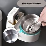 Casa si Gradina - Decoratiuni - Obiecte decorative - Scrumiere - Scrumiera cu suport de perete, din material durabil si rezistent la coroziune, usor de montat, EALMEU - Infinity.ro