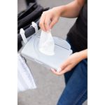 Jucarii, Copii si Bebe - Scutece si consumabile copii - Cutii si cosuri depozitare scutece - Dispenser portabil pentru servetele umede Ubbi On The Go gri - Infinity.ro