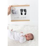 Casa si Gradina - Decoratiuni - Obiecte decorative - Decoratiuni camera copilului - Tablou cu fotografie si amprente ale bebelusului - Pearhead - Infinity.ro