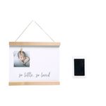 Casa si Gradina - Decoratiuni - Obiecte decorative - Decoratiuni camera copilului - Tablou cu fotografie si amprente ale bebelusului - Pearhead - Infinity.ro