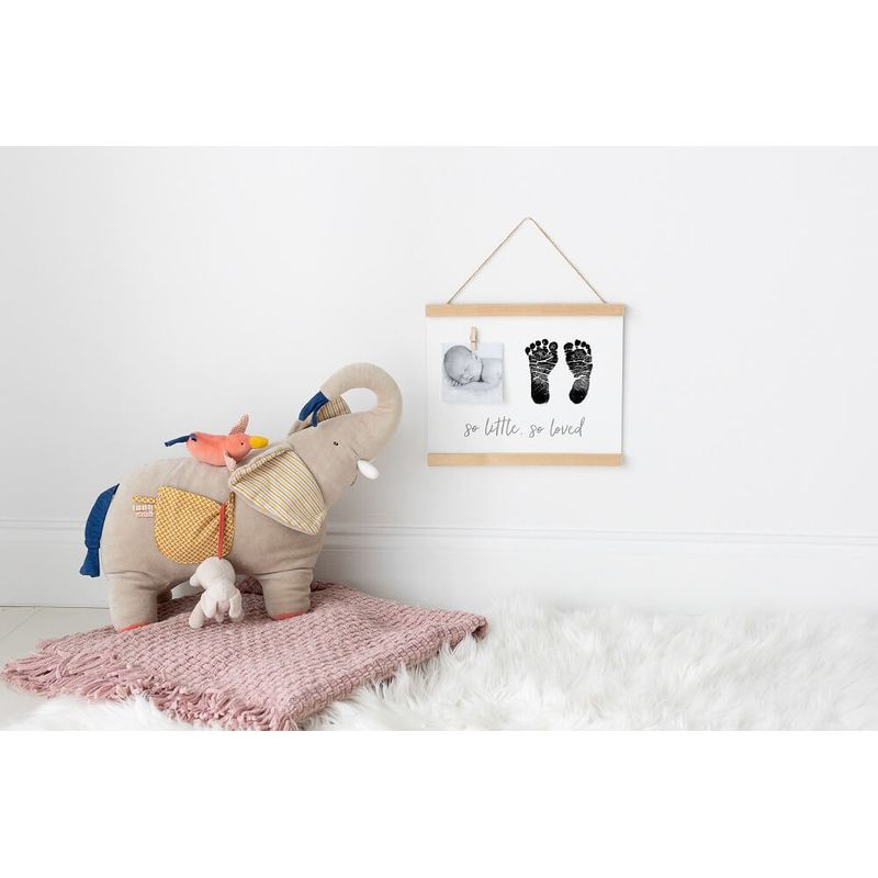 Casa si Gradina - Decoratiuni - Obiecte decorative - Decoratiuni camera copilului - Tablou cu fotografie si amprente ale bebelusului - Pearhead - Infinity.ro