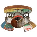 Casa si Gradina - Corpuri si surse de iluminat - Veioze si lampi - Lampi de veghe - Lampa de tavan industriala 25 W, multicolor, 42x25 cm E27 - Infinity.ro