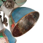 Casa si Gradina - Corpuri si surse de iluminat - Veioze si lampi - Lampi de veghe - Lampa de tavan industriala 25 W, multicolor, 42x25 cm E27 - Infinity.ro