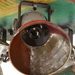 Casa si Gradina - Corpuri si surse de iluminat - Veioze si lampi - Lampi de veghe - Lampa de tavan industriala 25 W, multicolor, 42x25 cm E27 - Infinity.ro