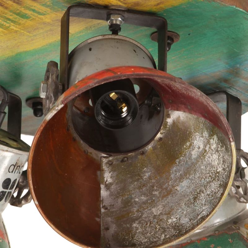 Casa si Gradina - Corpuri si surse de iluminat - Veioze si lampi - Lampi de veghe - Lampa de tavan industriala 25 W, multicolor, 42x25 cm E27 - Infinity.ro