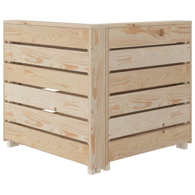 Casa si Gradina - Gradina si terasa - Mobilier exterior - Seturi mobila gradina - Set mobilier de gradina din paleti, 6 piese, lemn - Infinity.ro