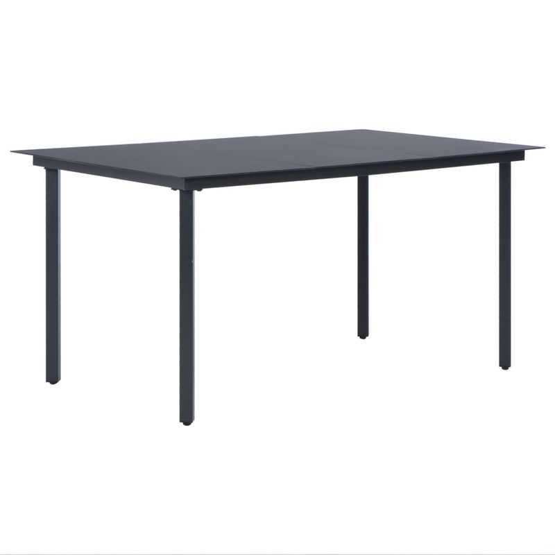 Casa si Gradina - Gradina si terasa - Mobilier exterior - Seturi mobila gradina - Set mobilier de gradina, 7 piese, negru, ratan PVC - Infinity.ro