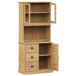 Casa si Gradina - Mobilier - Comode si corpuri - Corpuri bucatarie - Dulap inalt VIGO, 78x40x175 cm, lemn masiv de pin, model cu 1 ușă - Infinity.ro