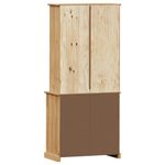 Casa si Gradina - Mobilier - Comode si corpuri - Corpuri bucatarie - Dulap inalt VIGO, 78x40x175 cm, lemn masiv de pin, model cu 1 ușă - Infinity.ro