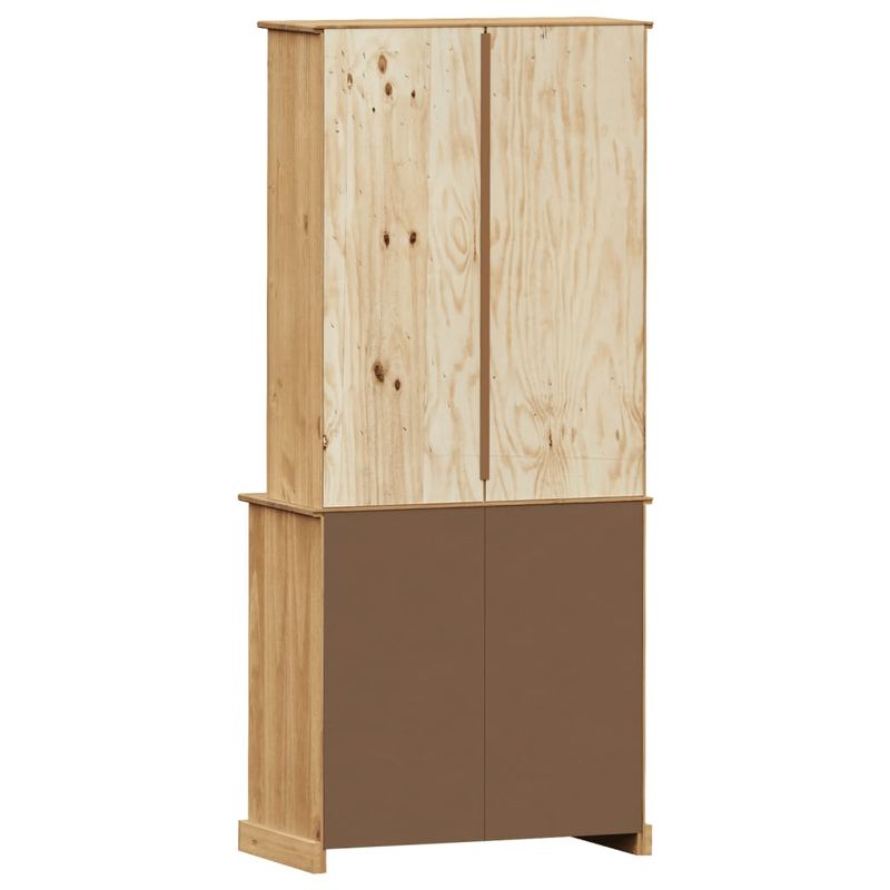 Casa si Gradina - Mobilier - Comode si corpuri - Corpuri bucatarie - Dulap inalt VIGO, 78x40x175 cm, lemn masiv de pin, model cu 1 ușă - Infinity.ro