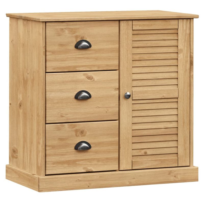 Casa si Gradina - Mobilier - Comode si corpuri - Corpuri bucatarie - Dulap inalt VIGO, 78x40x175 cm, lemn masiv de pin, model cu 1 ușă - Infinity.ro
