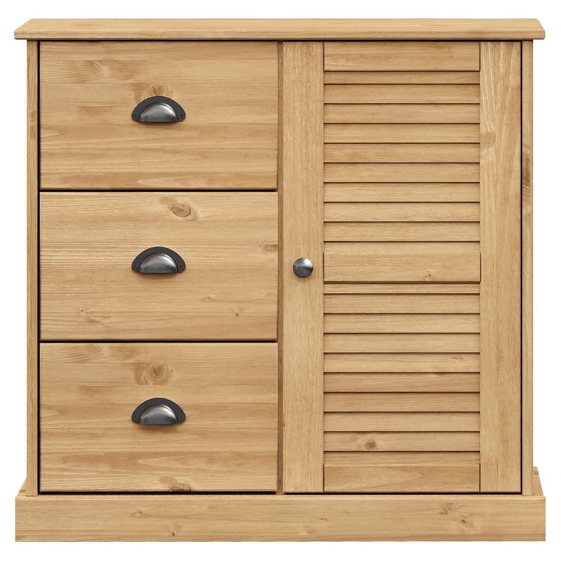 Casa si Gradina - Mobilier - Comode si corpuri - Corpuri bucatarie - Dulap inalt VIGO, 78x40x175 cm, lemn masiv de pin, model cu 1 ușă - Infinity.ro