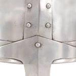 Casa si Gradina - Decoratiuni - Decoratiuni petrecere - Masti si costume carnaval - Coif cavaler medieval antic, jocuri de rol, argintiu, otel, model 28 - Infinity.ro