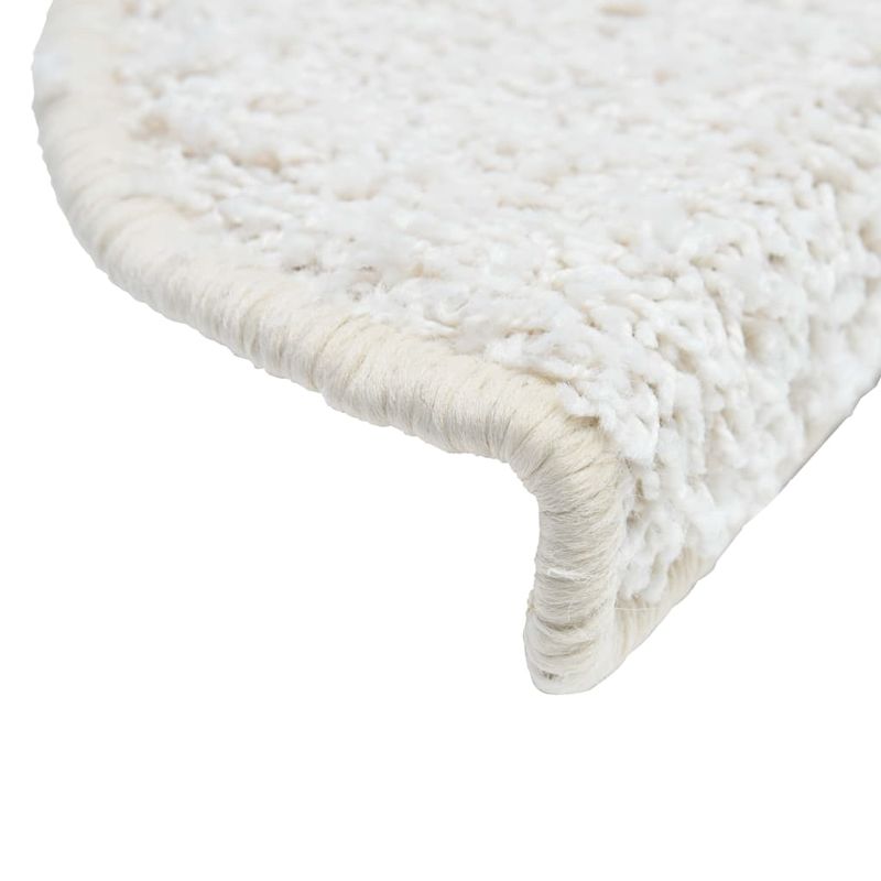 Casa si Gradina - Textile si covoare - Covoare - Covoare casa - Covorase de scara, 10 buc.,alb, 65x21x4 cm - Infinity.ro