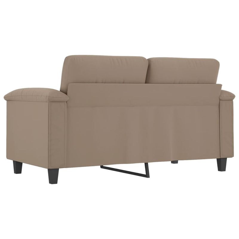 Casa si Gradina - Mobilier - Canapele si coltare - Canapele - Canapea cu 2 locuri, gri taupe, 120 cm, tesatura microfibra - Infinity.ro